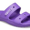 Crocs Classic Μαλακή Σόλα Cozy Flat Heel Αθλητικές Παντόφλες Unisex Μωβ 206761-518 Crocs Classic Μαλακή Σόλα Cozy Flat Heel Αθλητικές Παντόφλες Unisex Μωβ 206761-518