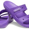 Crocs Classic Μαλακή Σόλα Cozy Flat Heel Αθλητικές Παντόφλες Unisex Μωβ 206761-518 Crocs Classic Μαλακή Σόλα Cozy Flat Heel Αθλητικές Παντόφλες Unisex Μωβ 206761-518