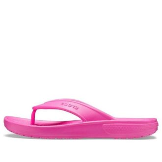 Crocs Classic Μαλακή Σόλα Cozy Flip-Flops Unisex Pink 206119-6QQ
