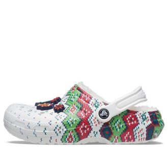 Crocs Classic Ανθεκτικά στη Φθορά Cozy Sports Unisex Λευκά σανδάλια 207687-94S