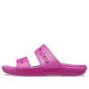 Crocs Classic Cozy Unisex Μωβ Κόκκινα Σανδάλια 206761-6SV