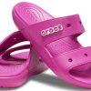 Crocs Classic Cozy Unisex Μωβ Κόκκινα Σανδάλια 206761-6SV