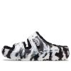 Crocs Classic Cozzzy Μαρμάρινα Σανδάλια “Black White” 207907