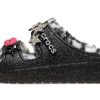 Σανδάλια Crocs Classic Cozzzy Disco Glitter “Black” 208074-0C4