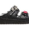 Σανδάλια Crocs Classic Cozzzy Disco Glitter “Black” 208074-0C4