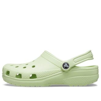 Crocs Classic Crocs Beach Unisex Γκρι Πράσινα Σανδάλια 10001-335