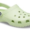 Crocs Classic Crocs Beach Unisex Γκρι Πράσινα Σανδάλια 10001-335