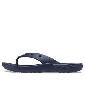 Crocs Classic Crocs Flip Casual Flip Flops Unisex Navy Blue 207713-410