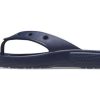 Crocs Classic Crocs Flip Casual Flip Flops Unisex Navy Blue 207713-410 Crocs Classic Crocs Flip Casual Flip Flops Unisex Navy Blue 207713-410