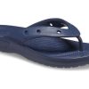 Crocs Classic Crocs Flip Casual Flip Flops Unisex Navy Blue 207713-410 Crocs Classic Crocs Flip Casual Flip Flops Unisex Navy Blue 207713-410