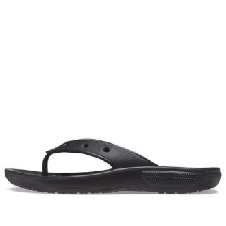 Crocs Classic Crocs Flip Casual σαγιονάρες Unisex Μαύρο 207713-001