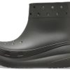 Crocs Classic Crush Μπότα “Γκρι” 207946-3J5