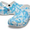 Τσόκαρα Crocs Classic Duke Print “Blue White” 210003-4OX