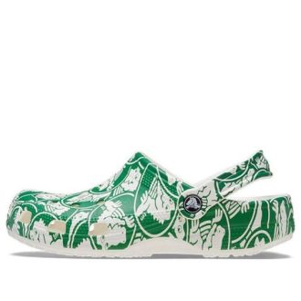 Τσόκαρα Crocs Classic Duke Print “Green” 210003-3WH