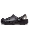 Crocs Classic Feel The Positivity Casual Unisex Μαύρα σανδάλια 207571-001 Crocs Classic Feel The Positivity Casual Unisex Μαύρα σανδάλια 207571-001