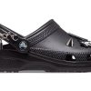 Crocs Classic Feel The Positivity Casual Unisex Μαύρα σανδάλια 207571-001 Crocs Classic Feel The Positivity Casual Unisex Μαύρα σανδάλια 207571-001
