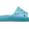 Crocs Classic Flat Σανδάλια Unisex Τζιν Μπλε 206121-4ST