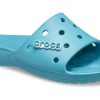 Crocs Classic Flat Σανδάλια Unisex Τζιν Μπλε 206121-4ST