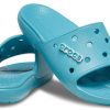 Crocs Classic Flat Σανδάλια Unisex Τζιν Μπλε 206121-4ST