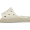 Crocs Classic Flat Σανδάλια Unisex Beige 206121-2Y2
