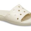 Crocs Classic Flat Σανδάλια Unisex Beige 206121-2Y2