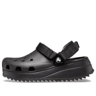 Crocs Classic Hiker Casual Σανδάλια Unisex Μαύρα 206772-060