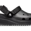 Crocs Classic Hiker Casual Σανδάλια Unisex Μαύρα 206772-060