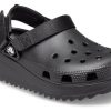 Crocs Classic Hiker Casual Σανδάλια Unisex Μαύρα 206772-060