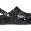 Crocs Classic Metallic Crockin Clogs “Black” 209093-040