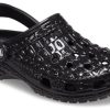 Crocs Classic Metallic Crockin Clogs “Black” 209093-040