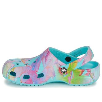 Τσόκαρα Crocs Classic Palm Print “Neptune Multi” 208587-4NQ