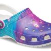 Crocs Classic Pattern Λευκά Μωβ σανδάλια “White Purple” 206565-14N