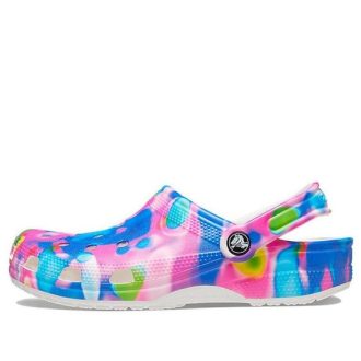 Crocs Classic Sindals Beach Unisex Blue Pink 207556-102