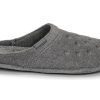 Crocs Classic Slipper Casual Thicken Stay Warm Παπούτσια Unisex Grey 203600-00Q