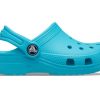Crocs Classic Small Crocs Outdoor Beach Sports Big Boys μπλε σανδάλια 204536-4SL Crocs Classic Small Crocs Outdoor Beach Sports Big Boys μπλε σανδάλια 204536-4SL