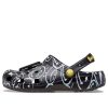 Crocs Classic Smiley World Clogs “Black White” 207971-0C4