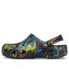Crocs Classic Tie Dye Pattern Crocs Beach Unisex Τζιν Μπλε σανδάλια 205453-4SW