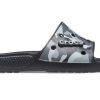 Crocs Classic Παντόφλες Καμουφλάζ Μαύρο Unisex 207280-001