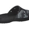 Crocs Classic Παντόφλες Καμουφλάζ Μαύρο Unisex 207280-001