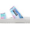 Crocs Classic Πολύχρωμα Unisex Πολύχρωμα Λευκά Σανδάλια 207771-94S Crocs Classic Πολύχρωμα Unisex Πολύχρωμα Λευκά Σανδάλια 207771-94S