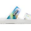 Crocs Classic Πολύχρωμα Unisex Πολύχρωμα Λευκά Σανδάλια 207771-94S Crocs Classic Πολύχρωμα Unisex Πολύχρωμα Λευκά Σανδάλια 207771-94S