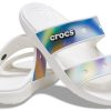 Crocs Classic Πολύχρωμα Unisex Πολύχρωμα Λευκά Σανδάλια 207771-94S Crocs Classic Πολύχρωμα Unisex Πολύχρωμα Λευκά Σανδάλια 207771-94S
