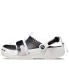 Crocs Classic Zip Tie Bockle Clogs “Black White” 208127-066