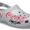 Crocs Coca Cola x Crocs Crossover Light X Outdoor Flat Heel Casual Sports Unisex Γκρι σανδάλια 207220-030