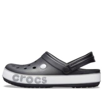 Crocs Crocband Bold Logo Clog Μαύρα σανδάλια Unisex 206021-02G