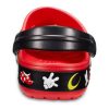 Crocs Crocband Cartoon Mickey Mouse Ανθεκτικά στη χρήση Unisex Κόκκινα Μαύρα Σανδάλια “Red Black” 204936-90H