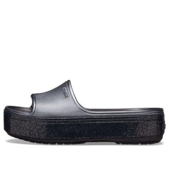 Crocs Crocband Casual Unisex μαύρες παντόφλες 205913-002