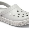 Crocs Crocband Logo Mania Beach Grey σανδάλια 205914-00J