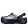 Crocs Crocband Platform Μεταλλικά τσόκαρα “Μαύρο” 205912-002
