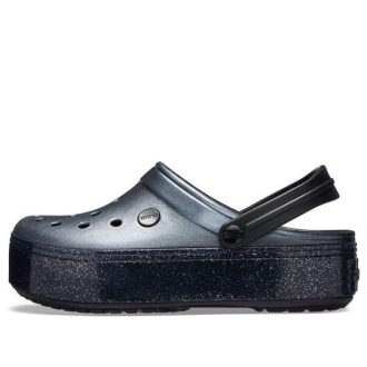 Crocs Crocband Platform Μεταλλικά τσόκαρα “Μαύρο” 205912-002